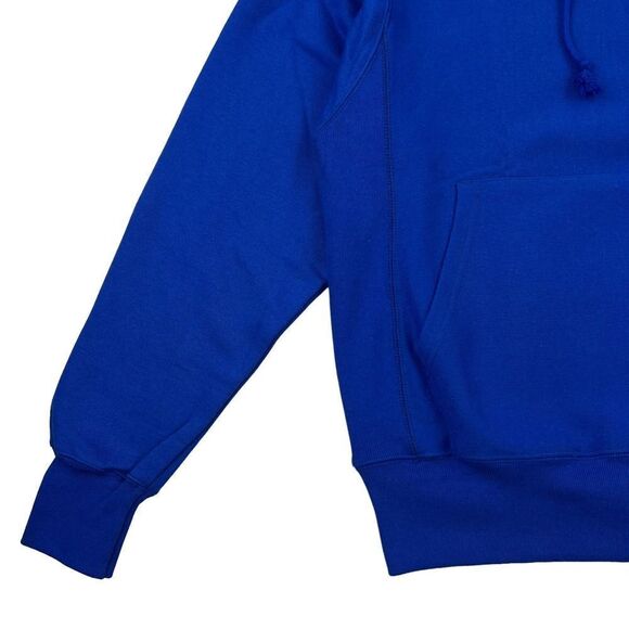New Champion Men Blue Hoody Long Sleeve Sport Casual Pullover Sweatshirt US S - Picture 4 of 12